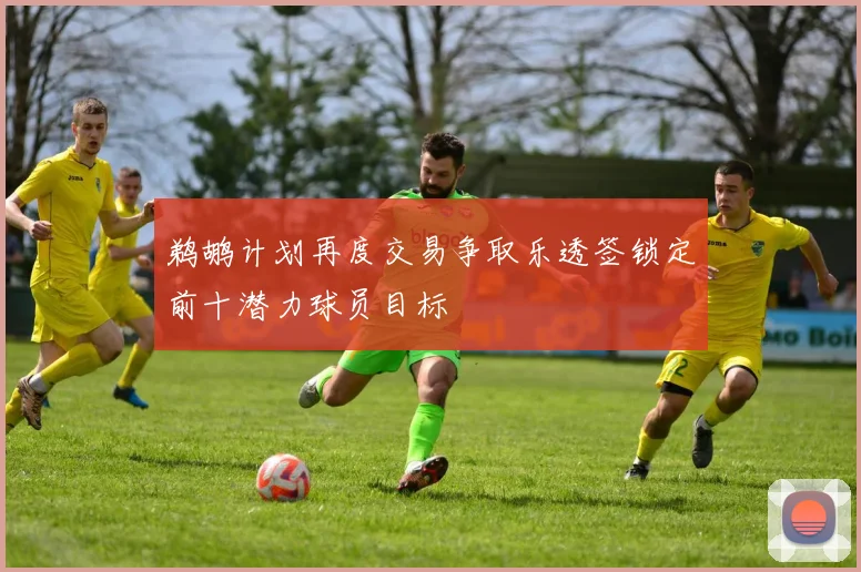鹈鹕计划再度交易争取乐透签锁定前十潜力球员目标